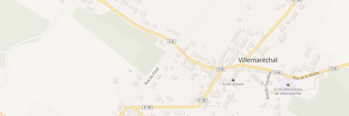 Plan du 9 Rue de la Fontaine à Villemaréchal