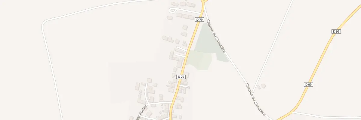 Plan du 39 Rue de la Croix Blanche à Brégy