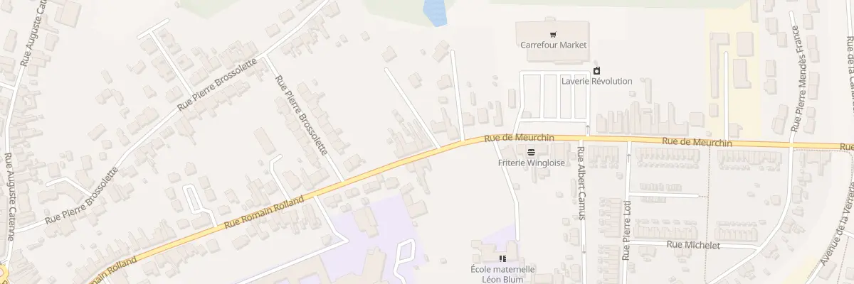 Plan du 75 Rue de Meurchin à Wingles