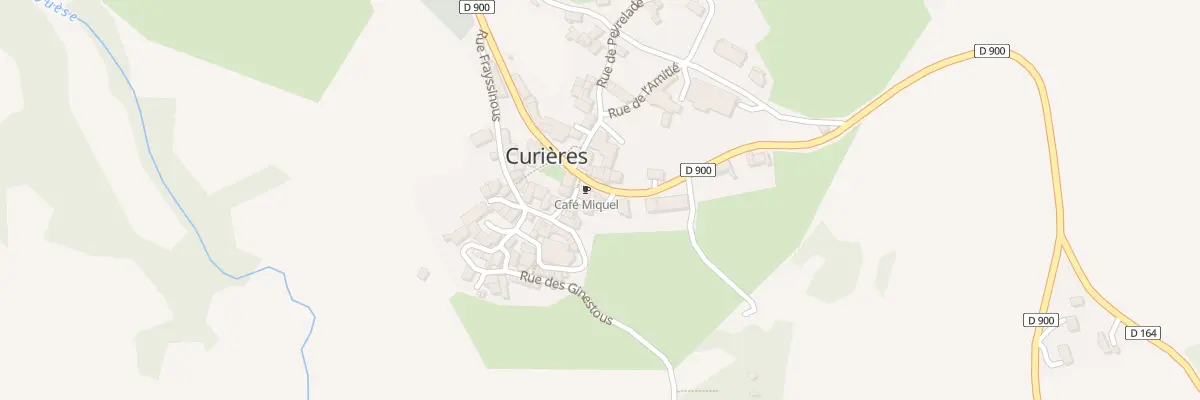 Plan du 5025 Curieres à Curières