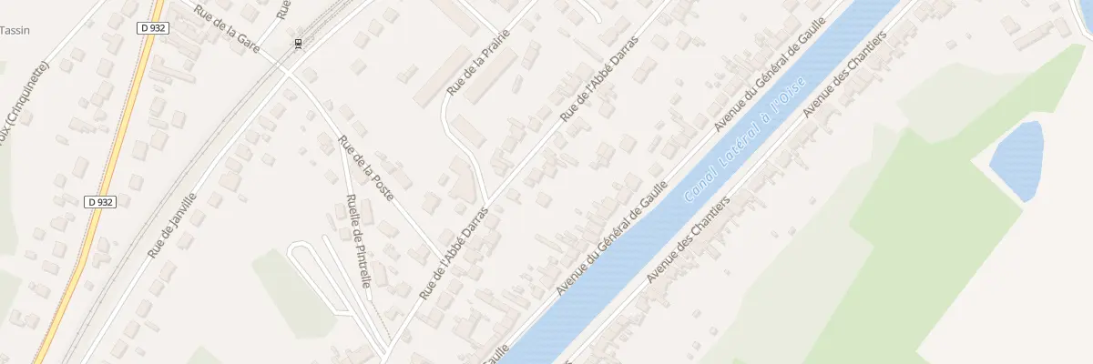 Plan du 29T Rue de l’Abbé Darras à Longueil-Annel
