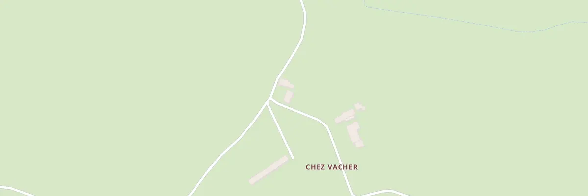 Plan du 5457 Chez Vacher à Lapeyrouse
