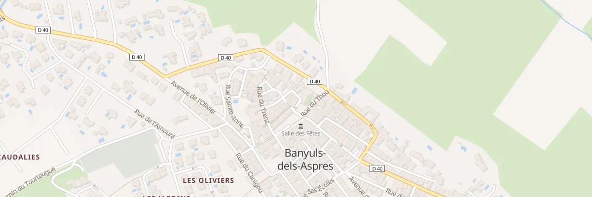 Plan du 4 Rue de l’Eglise à Banyuls-dels-Aspres