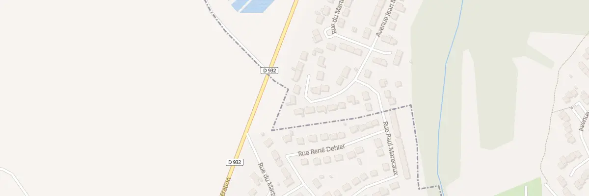 Plan du 15 Rue Jane et Raymond Hermann à Thourotte