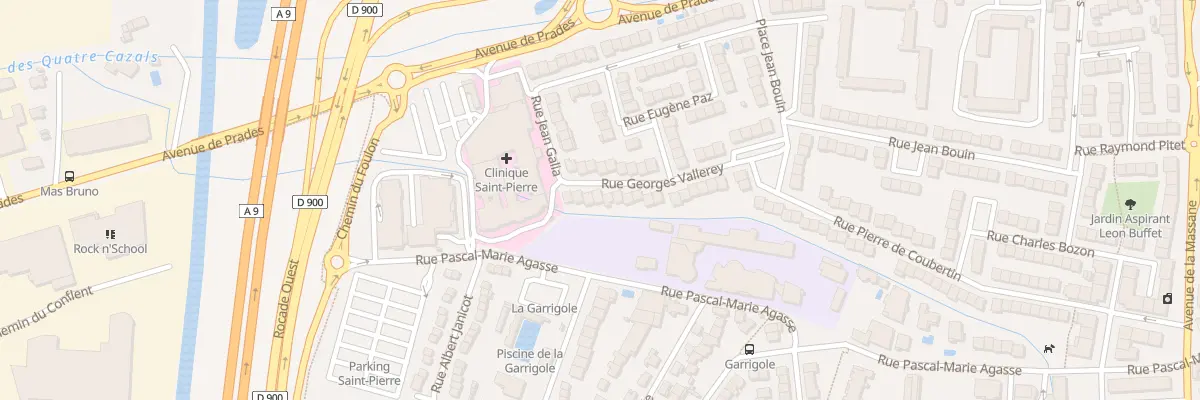 Plan du 27 Rue Georges Vallerey à Perpignan