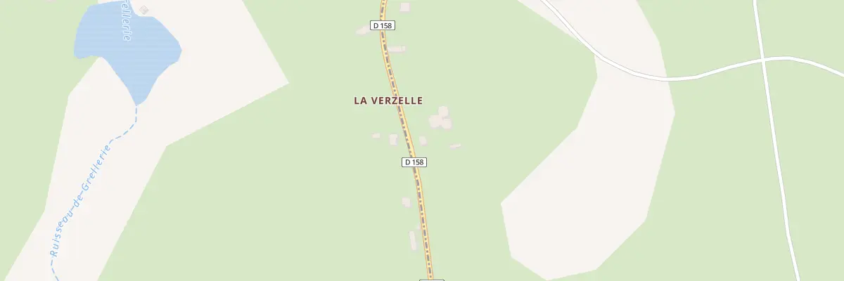 Plan du 2 La Verzelle à Louroux-de-Beaune