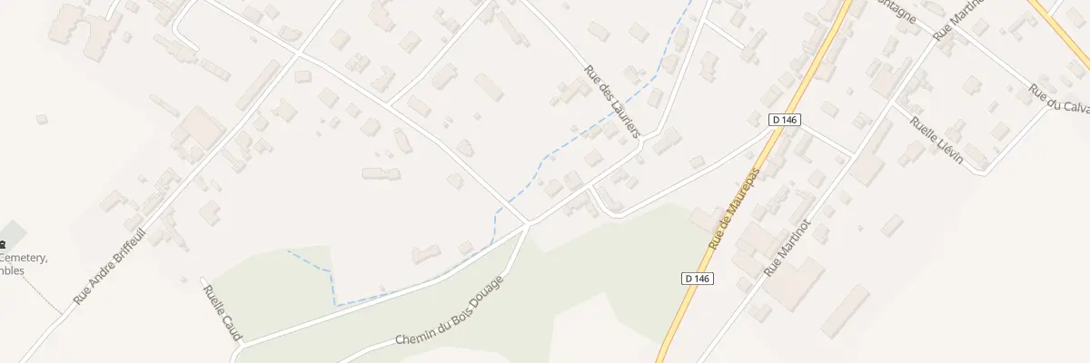 Plan du 15 Rue du 110 Eme Ri à Combles