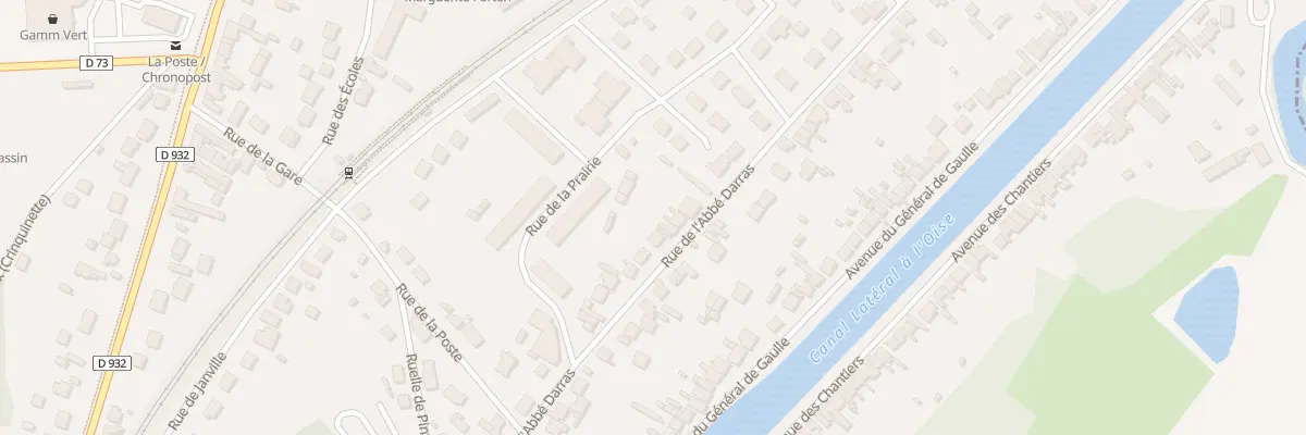 Plan du 48 Rue de l’Abbé Darras à Longueil-Annel
