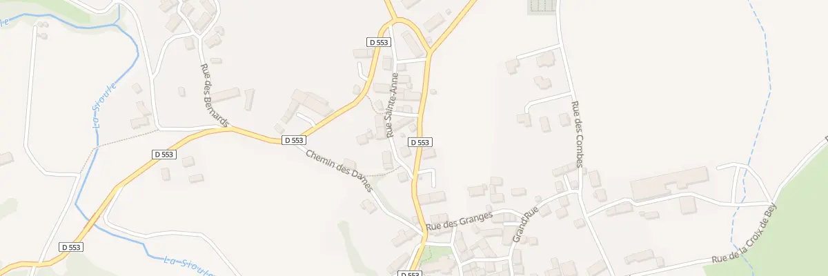 Plan du 287 Rue du Puy de Dôme à Olby