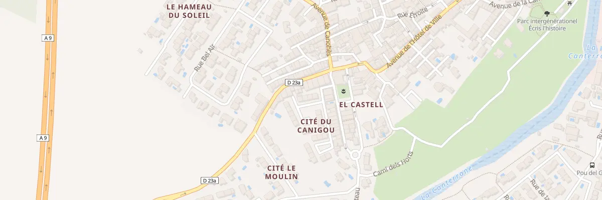 Plan du 6 Cité du Canigou à Pollestres