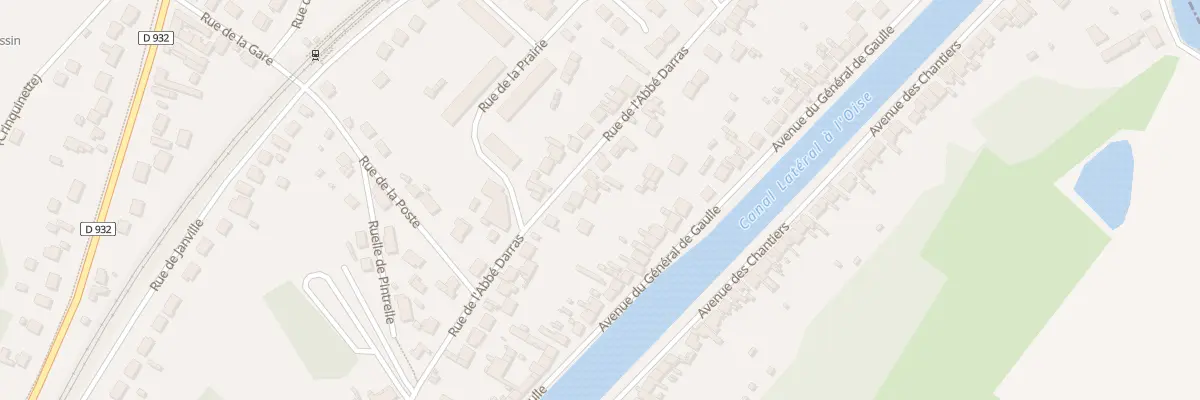 Plan du 29Q Rue de l’Abbé Darras à Longueil-Annel