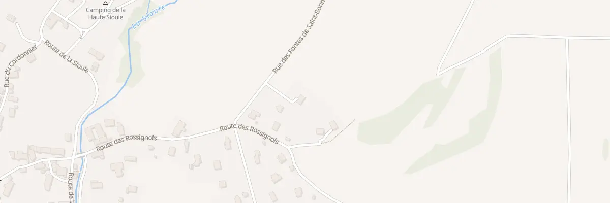 Plan du 8 Rue des Fontes de Saint Bonnet à Saint-Bonnet-près-Orcival