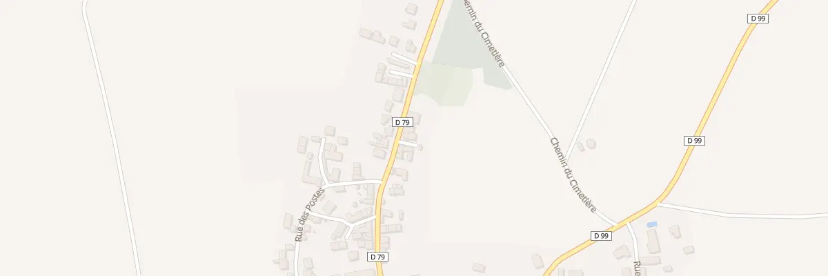 Plan du 20 Rue de la Croix Blanche à Brégy