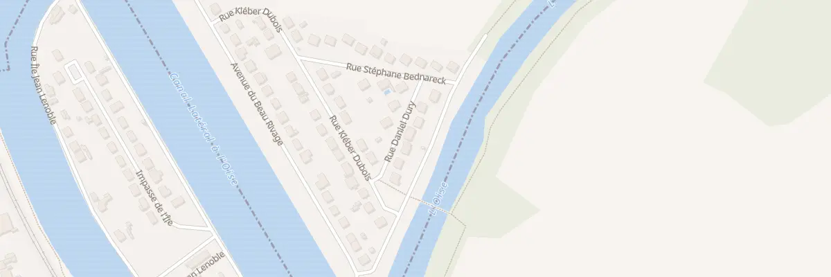 Plan du 7 Rue Daniel Dury à Longueil-Annel