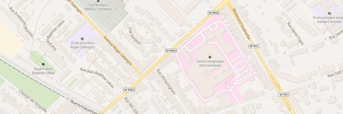 Plan du 123 Rue Jules Lebleu à Armentières
