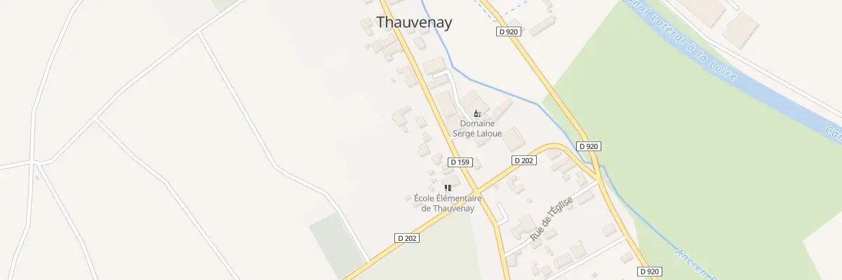Plan du 11 Rue de la Mairie à Thauvenay