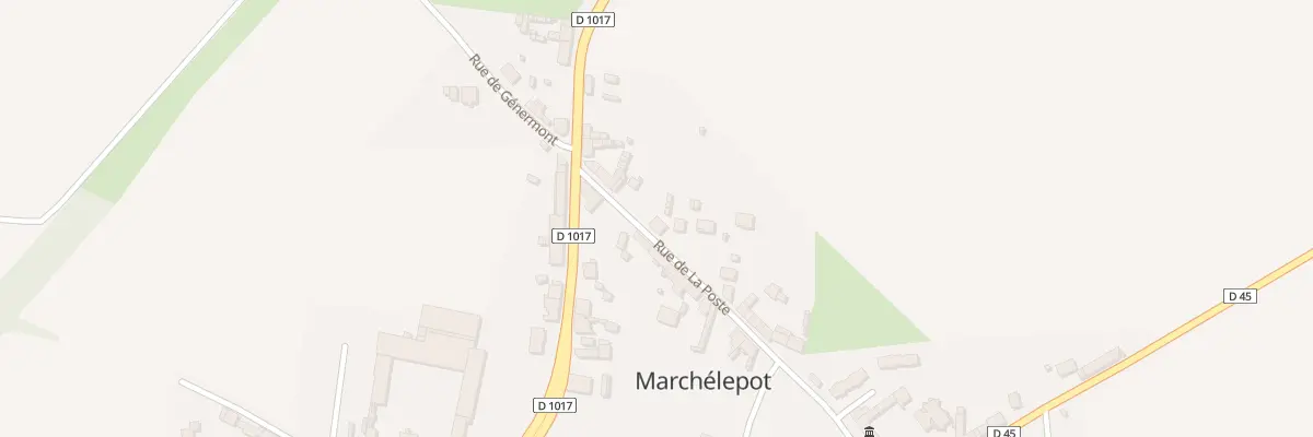 Plan du 18 Rue de la Poste à Marchélepot-Misery
