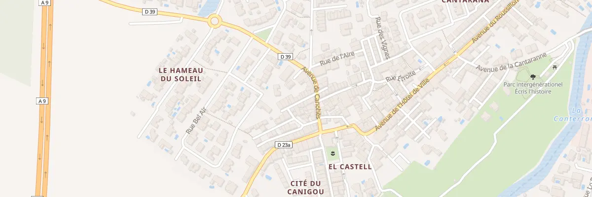 Plan du 11 Rue du Canigou à Pollestres