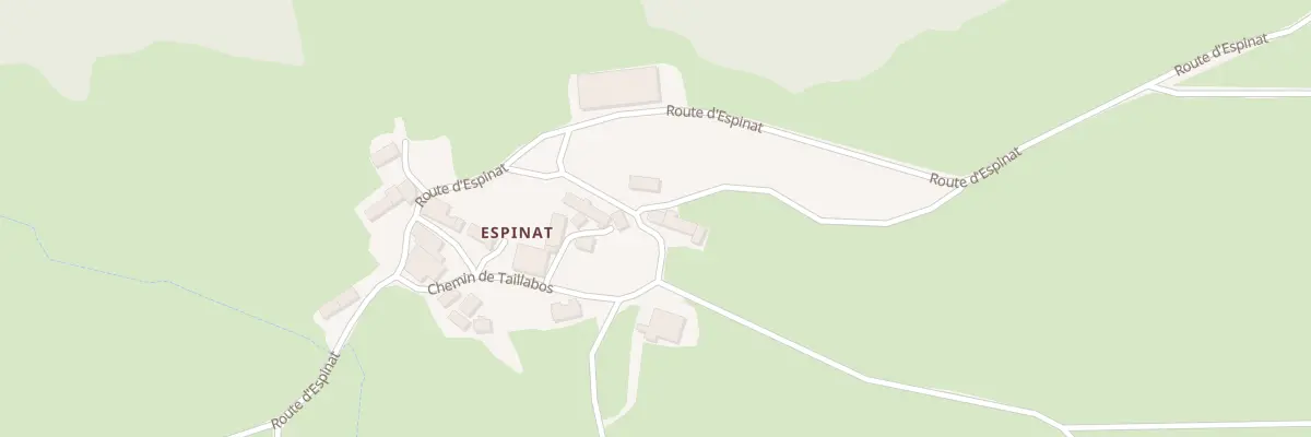 Plan du 5271 Espinat à Compains