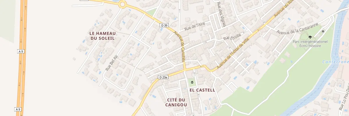 Plan du 4 Pl du Figuier à Pollestres