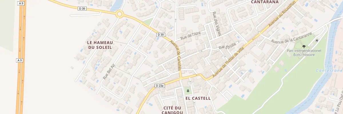 Plan du 5 Rue du Canigou à Pollestres