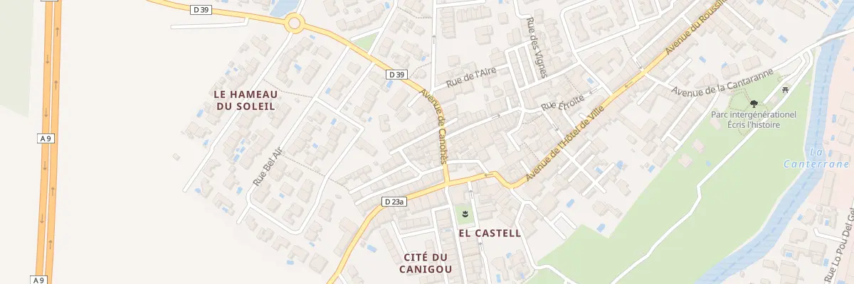 Plan du 2 Rue du Canigou à Pollestres