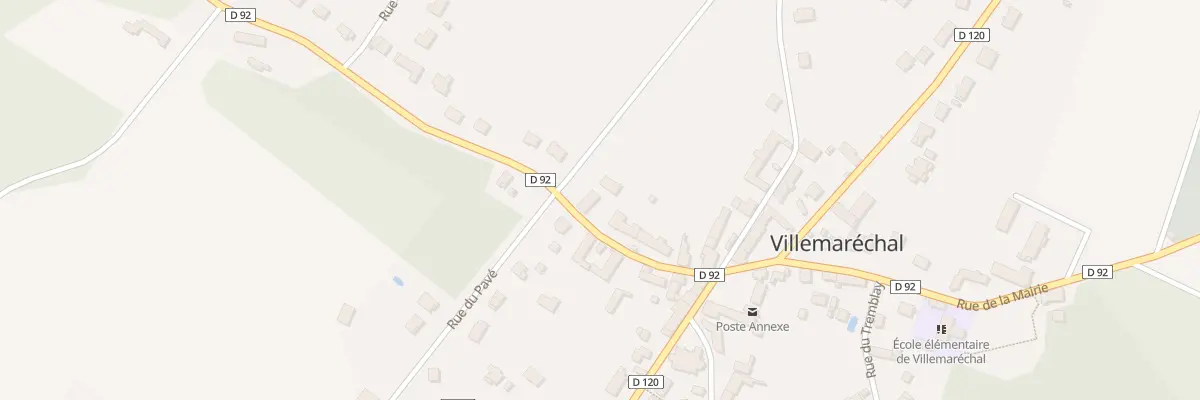 Plan du 8 Rue de la Fontaine à Villemaréchal