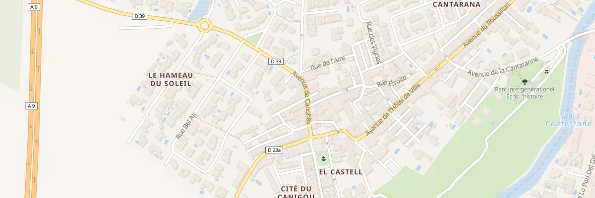 Plan du 3 Rue du Canigou à Pollestres