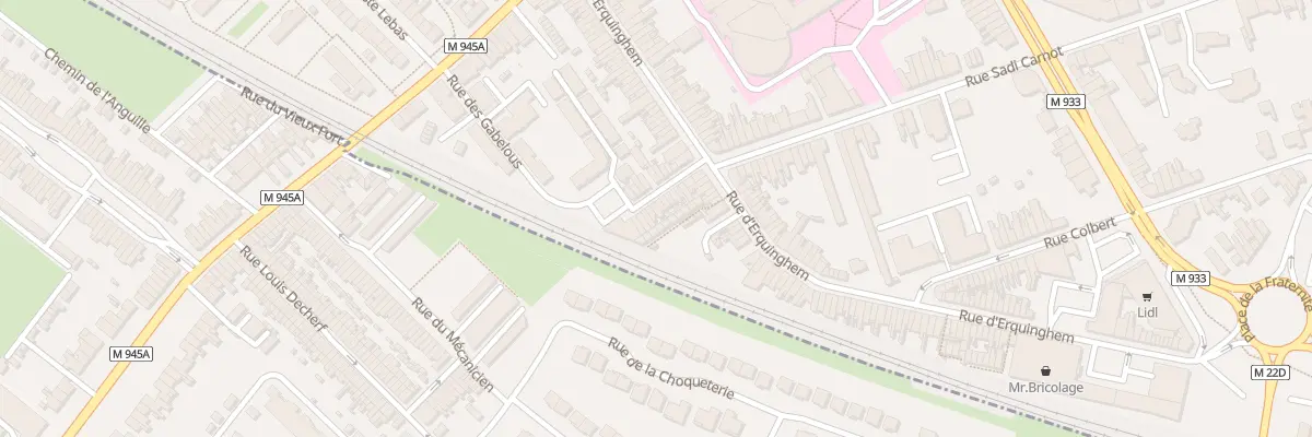 Plan du 15 Rue Felix Faure à Armentières