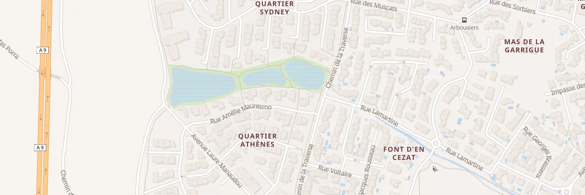 Plan du 6 Rue Amélie Mauresmo à Pollestres