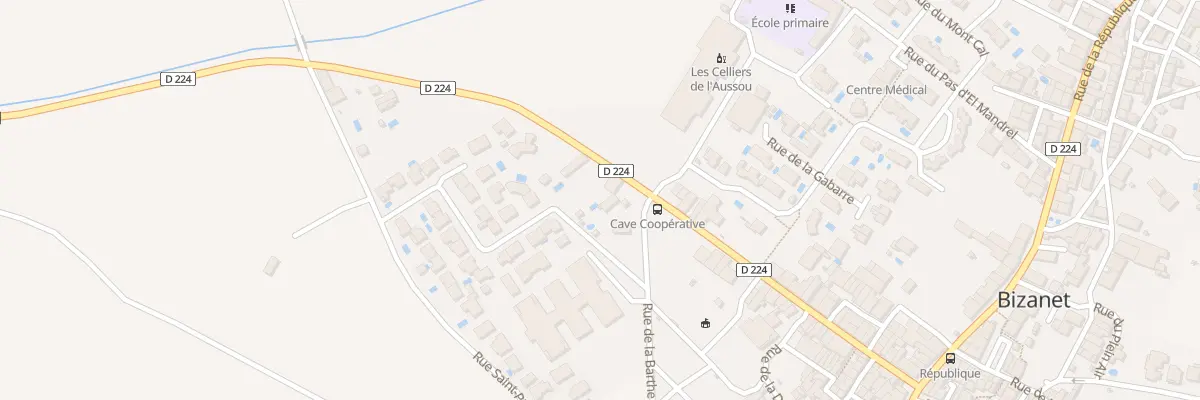 Plan du 41 Rue de la Gare à Bizanet
