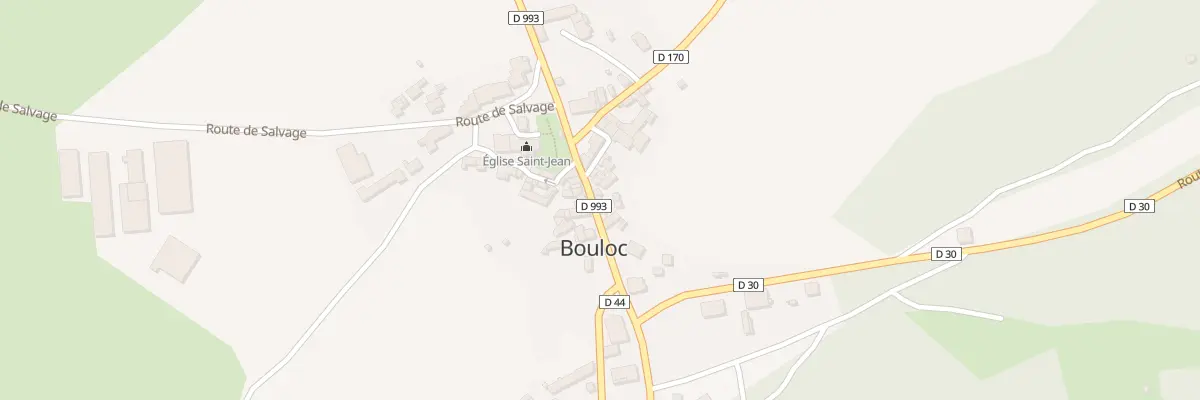 Plan du 21 Rte de St Affrique - Bouloc à Salles-Curan