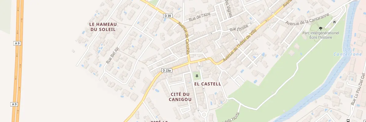 Plan du 3B Av de Normandie à Pollestres