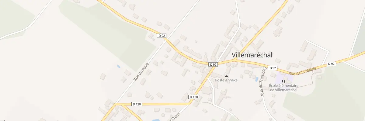 Plan du 5 Rue de la Fontaine à Villemaréchal