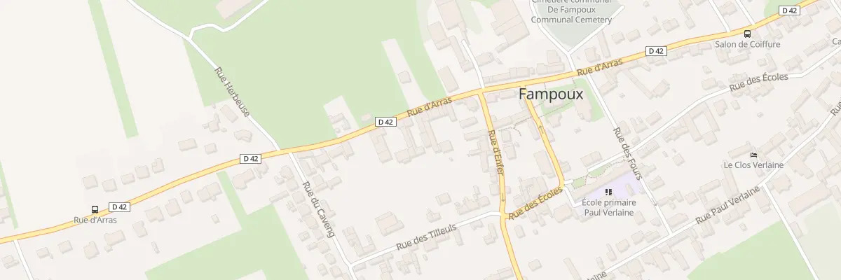 Plan du 36 Rue d’Arras à Fampoux
