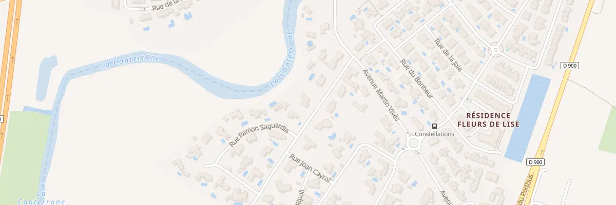 Plan du 7 Rue du Pas de la Ribes à Pollestres