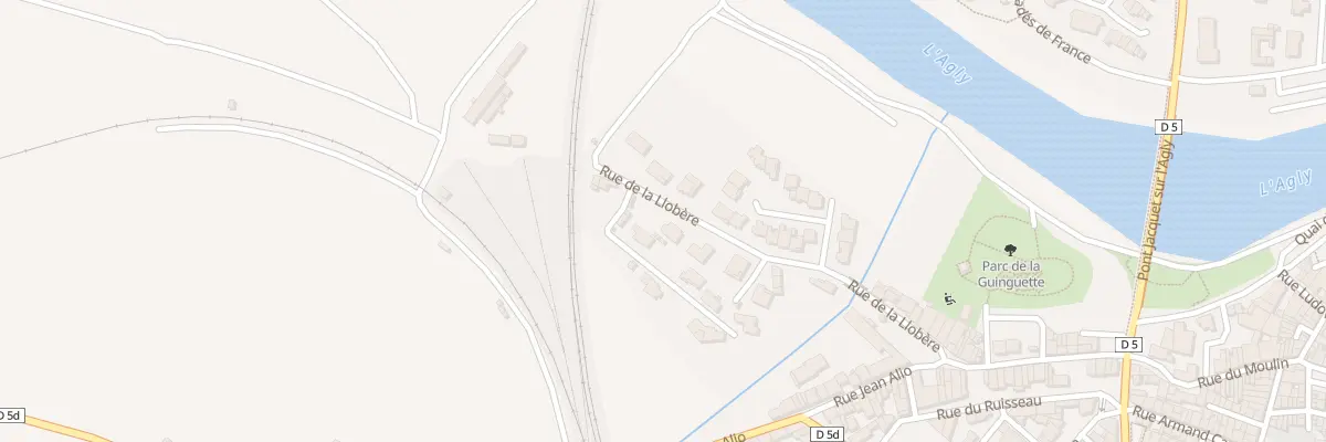 Plan du 3 Rue de la Llobère à Rivesaltes