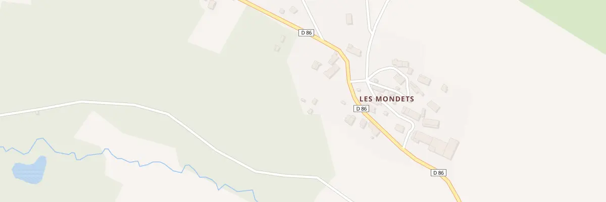 Plan du 17 Les Mondets à Bannay