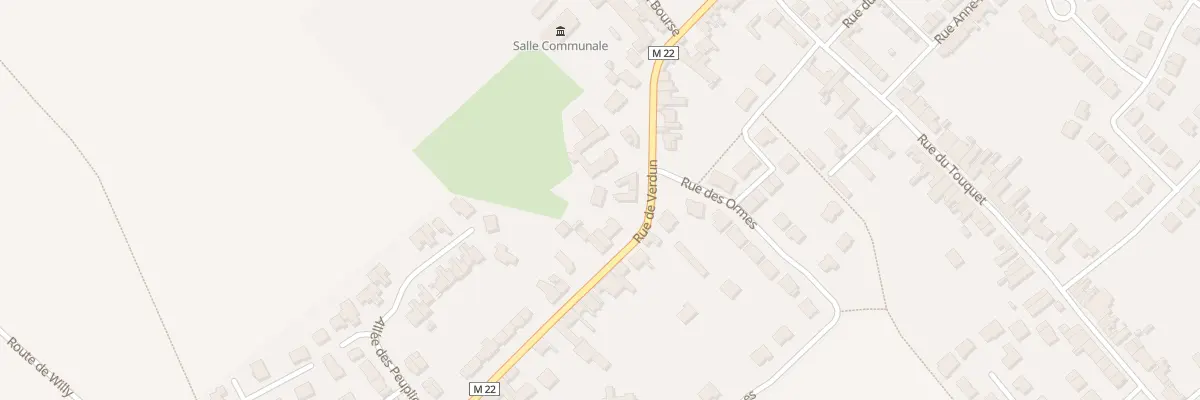 Plan du 192 Rue de Verdun à Marquillies