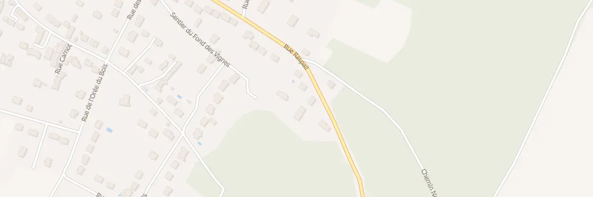 Plan du 66 Rue Raspail à Mareuil-lès-Meaux