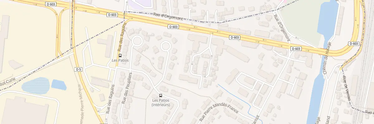 Plan du 5 Rue Benjamin Delessert à Villenoy
