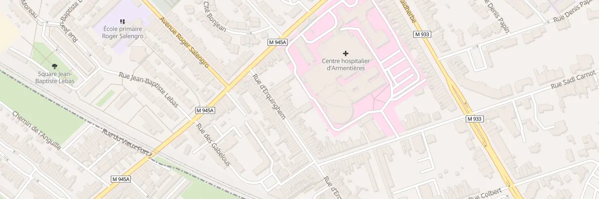 Plan du 124 Rue d’Erquinghem à Armentières