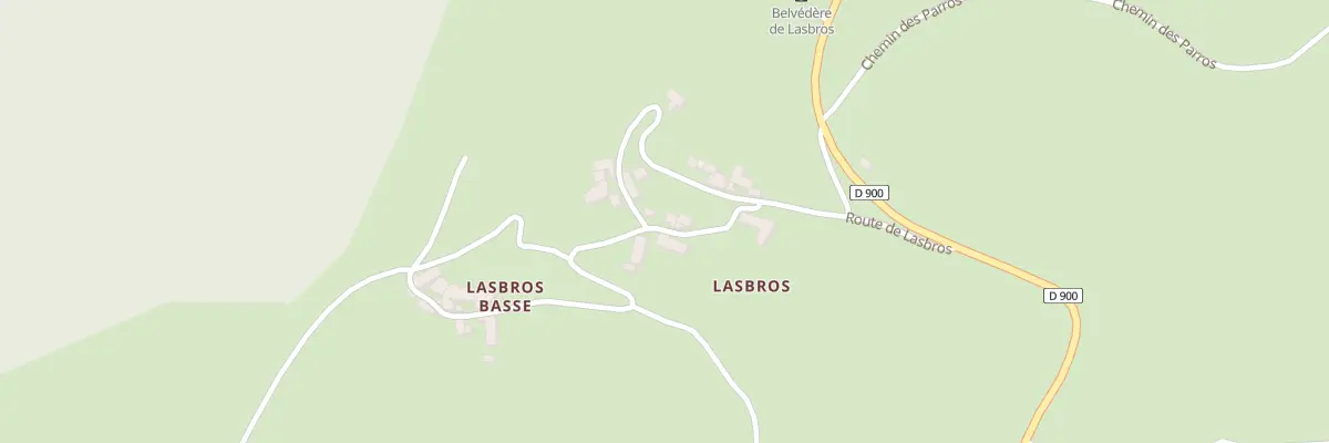Plan du 5218 Lasbros à Condom-d’Aubrac