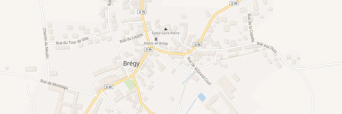 Plan du 4 Rue de l’Ormelet à Brégy