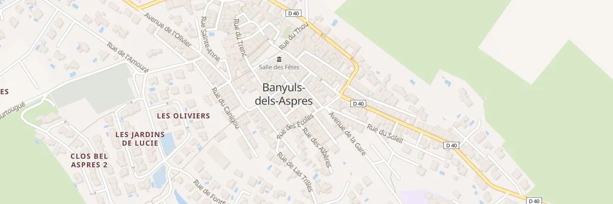 Plan du 3 Rue des Mimosas à Banyuls-dels-Aspres