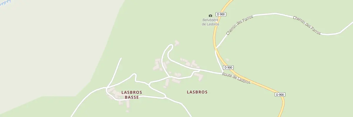Plan du 5209 Lasbros à Condom-d’Aubrac
