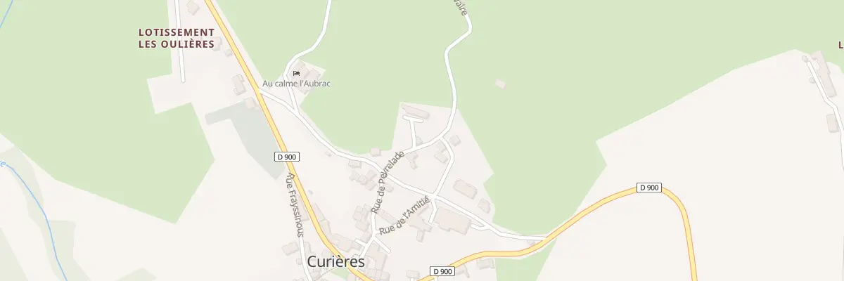 Plan du 5065 Curieres à Curières
