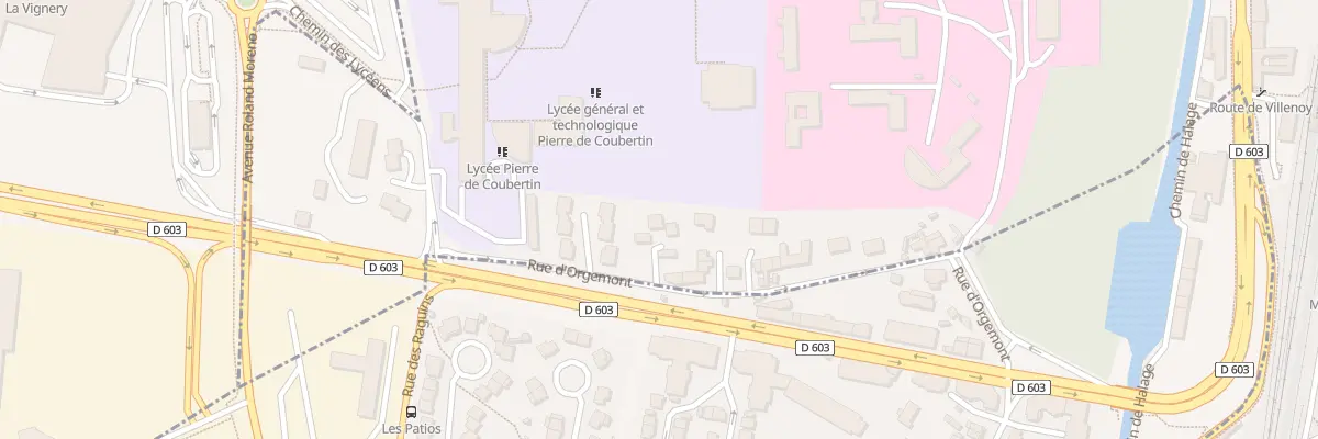 Plan du 28B Rue d’Orgemont à Meaux