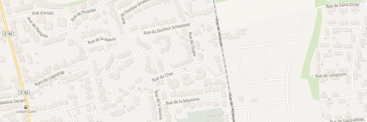 Plan du 31 Rue du Cher à Loison-sous-Lens