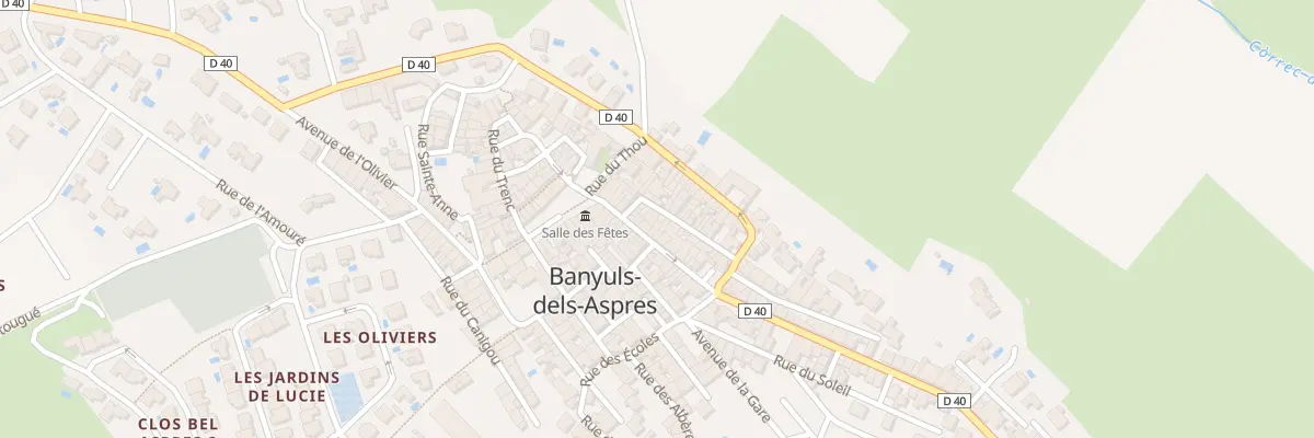 Plan du 12 Rue d’Andorre à Banyuls-dels-Aspres